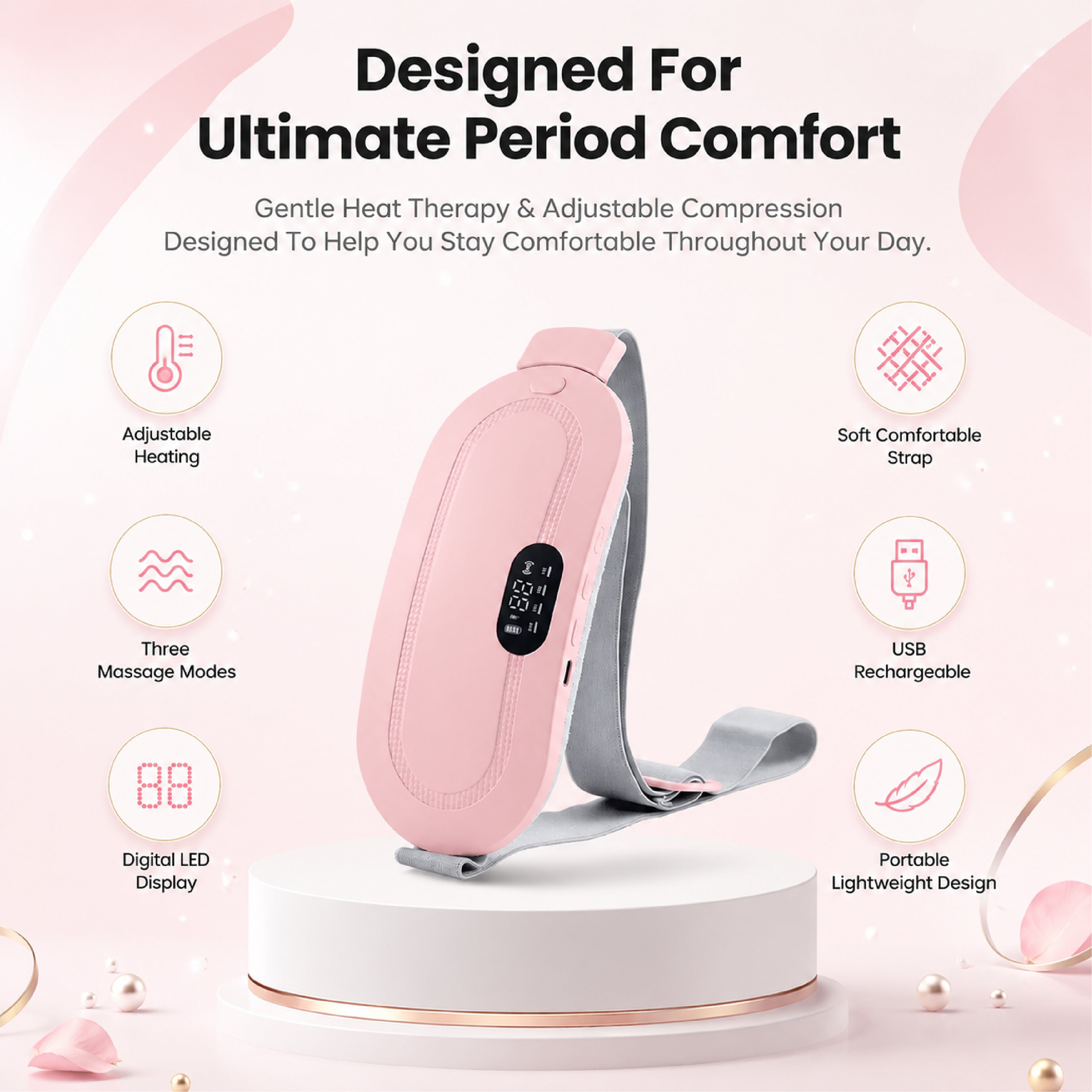 WeCare4U® | Period Cramp Relief Belt
